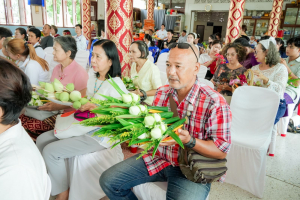 มรภ.เทพสตรี โดย คณะมนุษยศาสตร์ฯ ร่วมกับภาคีเครือข่าย จัดโครงการศิลปวัฒนธรรมสร้างสรรค์ ฟื้นฟู ประเพณีตักบาตรดอกไม้ วัดมณีชลขัณฑ์