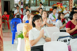 มรภ.เทพสตรี โดย คณะมนุษยศาสตร์ฯ ร่วมกับภาคีเครือข่าย จัดโครงการศิลปวัฒนธรรมสร้างสรรค์ ฟื้นฟู ประเพณีตักบาตรดอกไม้ วัดมณีชลขัณฑ์