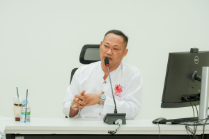 มรภ.เทพสตรี ร่วมต้อนรับ อ.แห้ว ประธานมูลนิธิศาลเจ้าพ่อนาคราชจันเสน ในโอกาสมอบทุนการศึกษา 165,000 บาท พร้อมบรรยายสร้างแรงบันดาลใจแก่นักศึกษา