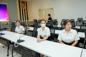 มรภ.เทพสตรี ร่วมต้อนรับ อ.แห้ว ประธานมูลนิธิศาลเจ้าพ่อนาคราชจันเสน ในโอกาสมอบทุนการศึกษา 165,000 บาท พร้อมบรรยายสร้างแรงบันดาลใจแก่นักศึกษา