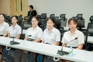 มรภ.เทพสตรี ร่วมต้อนรับ อ.แห้ว ประธานมูลนิธิศาลเจ้าพ่อนาคราชจันเสน ในโอกาสมอบทุนการศึกษา 165,000 บาท พร้อมบรรยายสร้างแรงบันดาลใจแก่นักศึกษา