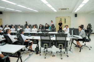มรภ.เทพสตรี ร่วมต้อนรับ อ.แห้ว ประธานมูลนิธิศาลเจ้าพ่อนาคราชจันเสน ในโอกาสมอบทุนการศึกษา 165,000 บาท พร้อมบรรยายสร้างแรงบันดาลใจแก่นักศึกษา