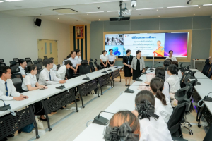 มรภ.เทพสตรี ร่วมต้อนรับ อ.แห้ว ประธานมูลนิธิศาลเจ้าพ่อนาคราชจันเสน ในโอกาสมอบทุนการศึกษา 165,000 บาท พร้อมบรรยายสร้างแรงบันดาลใจแก่นักศึกษา