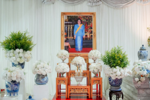 มรภ.เทพสตรี ร่วมพิธีสวดพระพุทธมนต์และเจริญจิตภาวนาอุทิศถวายพระราชกุศลแด่ สมเด็จพระบรมราชชนนีพันปีหลวง และอุทิศถวายพระกุศลแด่ สมเด็จพระเจ้าลูกเธอ เจ้าฟ้าพัชรกิติยาภาฯ