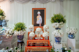 มรภ.เทพสตรี ร่วมพิธีสวดพระพุทธมนต์และเจริญจิตภาวนาอุทิศถวายพระราชกุศลแด่ สมเด็จพระบรมราชชนนีพันปีหลวง และอุทิศถวายพระกุศลแด่ สมเด็จพระเจ้าลูกเธอ เจ้าฟ้าพัชรกิติยาภาฯ