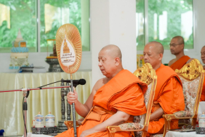 มรภ.เทพสตรี ร่วมพิธีสวดพระพุทธมนต์และเจริญจิตภาวนาอุทิศถวายพระราชกุศลแด่ สมเด็จพระบรมราชชนนีพันปีหลวง และอุทิศถวายพระกุศลแด่ สมเด็จพระเจ้าลูกเธอ เจ้าฟ้าพัชรกิติยาภาฯ