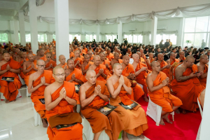 มรภ.เทพสตรี ร่วมพิธีสวดพระพุทธมนต์และเจริญจิตภาวนาอุทิศถวายพระราชกุศลแด่ สมเด็จพระบรมราชชนนีพันปีหลวง และอุทิศถวายพระกุศลแด่ สมเด็จพระเจ้าลูกเธอ เจ้าฟ้าพัชรกิติยาภาฯ