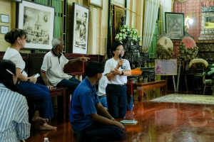 สำนักวิทยบริการฯ มรภ.เทพสตรี จับมือภาคีเครือข่าย ร่วมกิจกรรม คณะนาวาสัญจร ทำบุญเข้าพรรษา 9 วัดริมแม่น้ำลพบุรี สานต่อโครงการพัฒนาเศรษฐกิจสร้างสรรค์