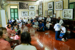 สำนักวิทยบริการฯ มรภ.เทพสตรี จับมือภาคีเครือข่าย ร่วมกิจกรรม คณะนาวาสัญจร ทำบุญเข้าพรรษา 9 วัดริมแม่น้ำลพบุรี สานต่อโครงการพัฒนาเศรษฐกิจสร้างสรรค์