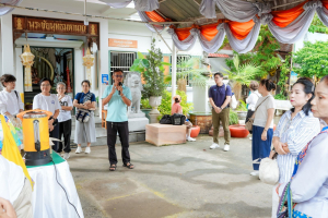 สำนักวิทยบริการฯ มรภ.เทพสตรี จับมือภาคีเครือข่าย ร่วมกิจกรรม คณะนาวาสัญจร ทำบุญเข้าพรรษา 9 วัดริมแม่น้ำลพบุรี สานต่อโครงการพัฒนาเศรษฐกิจสร้างสรรค์