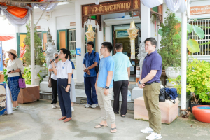 สำนักวิทยบริการฯ มรภ.เทพสตรี จับมือภาคีเครือข่าย ร่วมกิจกรรม คณะนาวาสัญจร ทำบุญเข้าพรรษา 9 วัดริมแม่น้ำลพบุรี สานต่อโครงการพัฒนาเศรษฐกิจสร้างสรรค์