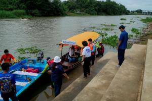 สำนักวิทยบริการฯ มรภ.เทพสตรี จับมือภาคีเครือข่าย ร่วมกิจกรรม คณะนาวาสัญจร ทำบุญเข้าพรรษา 9 วัดริมแม่น้ำลพบุรี สานต่อโครงการพัฒนาเศรษฐกิจสร้างสรรค์