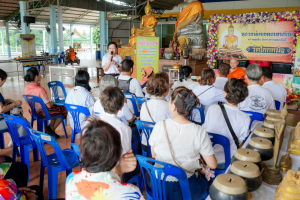 สำนักวิทยบริการฯ มรภ.เทพสตรี จับมือภาคีเครือข่าย ร่วมกิจกรรม คณะนาวาสัญจร ทำบุญเข้าพรรษา 9 วัดริมแม่น้ำลพบุรี สานต่อโครงการพัฒนาเศรษฐกิจสร้างสรรค์