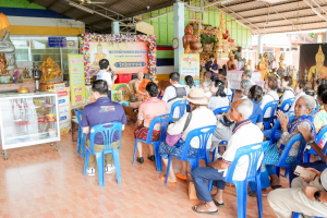 สำนักวิทยบริการฯ มรภ.เทพสตรี จับมือภาคีเครือข่าย ร่วมกิจกรรม คณะนาวาสัญจร ทำบุญเข้าพรรษา 9 วัดริมแม่น้ำลพบุรี สานต่อโครงการพัฒนาเศรษฐกิจสร้างสรรค์