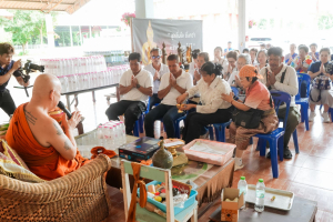 สำนักวิทยบริการฯ มรภ.เทพสตรี จับมือภาคีเครือข่าย ร่วมกิจกรรม คณะนาวาสัญจร ทำบุญเข้าพรรษา 9 วัดริมแม่น้ำลพบุรี สานต่อโครงการพัฒนาเศรษฐกิจสร้างสรรค์