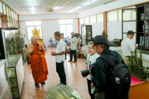 สำนักวิทยบริการฯ มรภ.เทพสตรี จับมือภาคีเครือข่าย ร่วมกิจกรรม คณะนาวาสัญจร ทำบุญเข้าพรรษา 9 วัดริมแม่น้ำลพบุรี สานต่อโครงการพัฒนาเศรษฐกิจสร้างสรรค์