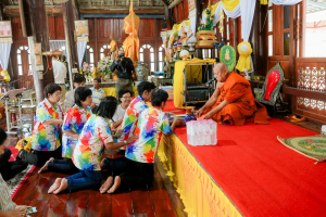 สำนักวิทยบริการฯ มรภ.เทพสตรี จับมือภาคีเครือข่าย ร่วมกิจกรรม คณะนาวาสัญจร ทำบุญเข้าพรรษา 9 วัดริมแม่น้ำลพบุรี สานต่อโครงการพัฒนาเศรษฐกิจสร้างสรรค์