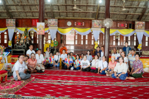 สำนักวิทยบริการฯ มรภ.เทพสตรี จับมือภาคีเครือข่าย ร่วมกิจกรรม คณะนาวาสัญจร ทำบุญเข้าพรรษา 9 วัดริมแม่น้ำลพบุรี สานต่อโครงการพัฒนาเศรษฐกิจสร้างสรรค์