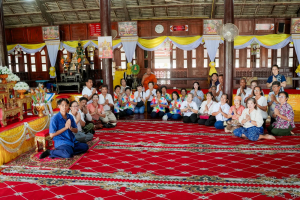 สำนักวิทยบริการฯ มรภ.เทพสตรี จับมือภาคีเครือข่าย ร่วมกิจกรรม คณะนาวาสัญจร ทำบุญเข้าพรรษา 9 วัดริมแม่น้ำลพบุรี สานต่อโครงการพัฒนาเศรษฐกิจสร้างสรรค์