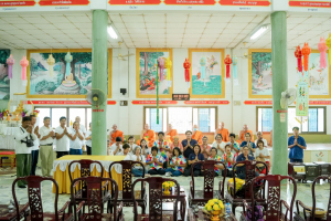สำนักวิทยบริการฯ มรภ.เทพสตรี จับมือภาคีเครือข่าย ร่วมกิจกรรม คณะนาวาสัญจร ทำบุญเข้าพรรษา 9 วัดริมแม่น้ำลพบุรี สานต่อโครงการพัฒนาเศรษฐกิจสร้างสรรค์