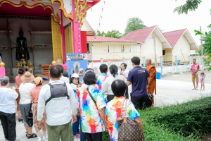 สำนักวิทยบริการฯ มรภ.เทพสตรี จับมือภาคีเครือข่าย ร่วมกิจกรรม คณะนาวาสัญจร ทำบุญเข้าพรรษา 9 วัดริมแม่น้ำลพบุรี สานต่อโครงการพัฒนาเศรษฐกิจสร้างสรรค์