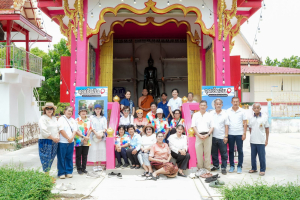 สำนักวิทยบริการฯ มรภ.เทพสตรี จับมือภาคีเครือข่าย ร่วมกิจกรรม คณะนาวาสัญจร ทำบุญเข้าพรรษา 9 วัดริมแม่น้ำลพบุรี สานต่อโครงการพัฒนาเศรษฐกิจสร้างสรรค์