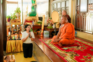 สำนักวิทยบริการฯ มรภ.เทพสตรี จับมือภาคีเครือข่าย ร่วมกิจกรรม คณะนาวาสัญจร ทำบุญเข้าพรรษา 9 วัดริมแม่น้ำลพบุรี สานต่อโครงการพัฒนาเศรษฐกิจสร้างสรรค์
