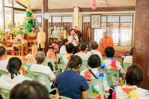 สำนักวิทยบริการฯ มรภ.เทพสตรี จับมือภาคีเครือข่าย ร่วมกิจกรรม คณะนาวาสัญจร ทำบุญเข้าพรรษา 9 วัดริมแม่น้ำลพบุรี สานต่อโครงการพัฒนาเศรษฐกิจสร้างสรรค์