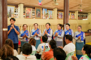 สำนักวิทยบริการฯ มรภ.เทพสตรี จับมือภาคีเครือข่าย ร่วมกิจกรรม คณะนาวาสัญจร ทำบุญเข้าพรรษา 9 วัดริมแม่น้ำลพบุรี สานต่อโครงการพัฒนาเศรษฐกิจสร้างสรรค์