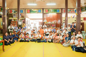 สำนักวิทยบริการฯ มรภ.เทพสตรี จับมือภาคีเครือข่าย ร่วมกิจกรรม คณะนาวาสัญจร ทำบุญเข้าพรรษา 9 วัดริมแม่น้ำลพบุรี สานต่อโครงการพัฒนาเศรษฐกิจสร้างสรรค์