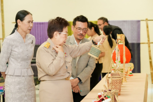 มรภ.เทพสตรี ร่วมเป็นกรรมการกลั่นกรองคัดเลือกผ้าและงานหัตถกรรม การประกวดผ้าลายพระราชทานและงานหัตถกรรม ระดับจังหวัด ประจำปี 2569