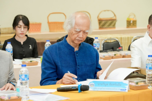 มรภ.เทพสตรี ร่วมเป็นกรรมการกลั่นกรองคัดเลือกผ้าและงานหัตถกรรม การประกวดผ้าลายพระราชทานและงานหัตถกรรม ระดับจังหวัด ประจำปี 2569