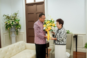 มรภ.เทพสตรี ต้อนรับภาคีเครือข่าย ร่วมยินดี ผศ.จินตนา เวชมี ในโอกาสได้รับการเสนอชื่อดำรงตำแหน่งอธิการบดี พร้อมเดินหน้าหารือความร่วมมือ