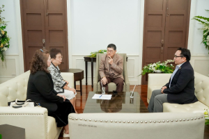 มรภ.เทพสตรี ต้อนรับภาคีเครือข่าย ร่วมยินดี ผศ.จินตนา เวชมี ในโอกาสได้รับการเสนอชื่อดำรงตำแหน่งอธิการบดี พร้อมเดินหน้าหารือความร่วมมือ