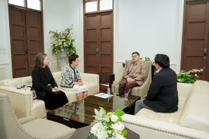 มรภ.เทพสตรี ต้อนรับภาคีเครือข่าย ร่วมยินดี ผศ.จินตนา เวชมี ในโอกาสได้รับการเสนอชื่อดำรงตำแหน่งอธิการบดี พร้อมเดินหน้าหารือความร่วมมือ