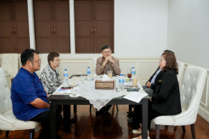 มรภ.เทพสตรี ต้อนรับภาคีเครือข่าย ร่วมยินดี ผศ.จินตนา เวชมี ในโอกาสได้รับการเสนอชื่อดำรงตำแหน่งอธิการบดี พร้อมเดินหน้าหารือความร่วมมือ