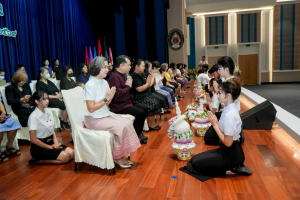 คณะวิทยาการจัดการ มรภ.เทพสตรี จัดพิธีไหว้ครู ประจำปีการศึกษา 2569 มุ่งสืบสานประเพณีและความผูกพันพี่น้อง