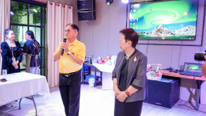 สมาคมศิษย์เก่า มรภ.เทพสตรี จัดงานเลี้ยงขอบคุณผู้สนับสนุน พร้อมร่วมแสดงความยินดีแก่ ผศ.จินตนา เวชมี ในโอกาสได้รับการเสนอชื่อเป็นอธิการบดี