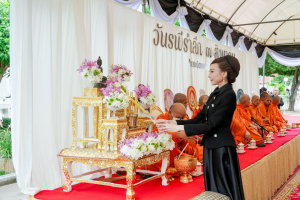 มรภ.เทพสตรี ร่วมพิธีบำเพ็ญกุศลและวางพวงมาลาถวายสักการะ พระบิดาแห่งกฎหมายไทย เนื่องในวันรพี ประจำปี 2569