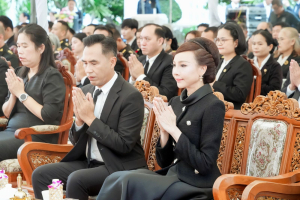 มรภ.เทพสตรี ร่วมพิธีบำเพ็ญกุศลและวางพวงมาลาถวายสักการะ พระบิดาแห่งกฎหมายไทย เนื่องในวันรพี ประจำปี 2569