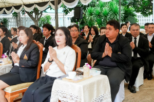 มรภ.เทพสตรี ร่วมพิธีบำเพ็ญกุศลและวางพวงมาลาถวายสักการะ พระบิดาแห่งกฎหมายไทย เนื่องในวันรพี ประจำปี 2569