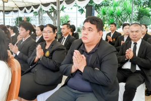 มรภ.เทพสตรี ร่วมพิธีบำเพ็ญกุศลและวางพวงมาลาถวายสักการะ พระบิดาแห่งกฎหมายไทย เนื่องในวันรพี ประจำปี 2569