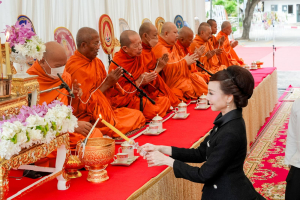 มรภ.เทพสตรี ร่วมพิธีบำเพ็ญกุศลและวางพวงมาลาถวายสักการะ พระบิดาแห่งกฎหมายไทย เนื่องในวันรพี ประจำปี 2569