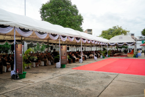 มรภ.เทพสตรี ร่วมพิธีบำเพ็ญกุศลและวางพวงมาลาถวายสักการะ พระบิดาแห่งกฎหมายไทย เนื่องในวันรพี ประจำปี 2569
