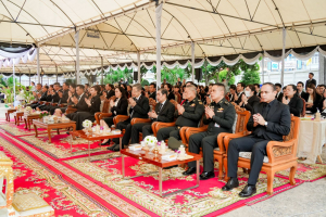 มรภ.เทพสตรี ร่วมพิธีบำเพ็ญกุศลและวางพวงมาลาถวายสักการะ พระบิดาแห่งกฎหมายไทย เนื่องในวันรพี ประจำปี 2569