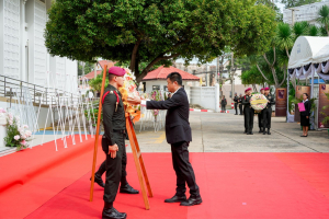 มรภ.เทพสตรี ร่วมพิธีบำเพ็ญกุศลและวางพวงมาลาถวายสักการะ พระบิดาแห่งกฎหมายไทย เนื่องในวันรพี ประจำปี 2569