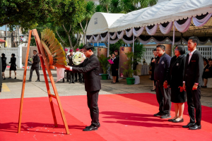 มรภ.เทพสตรี ร่วมพิธีบำเพ็ญกุศลและวางพวงมาลาถวายสักการะ พระบิดาแห่งกฎหมายไทย เนื่องในวันรพี ประจำปี 2569