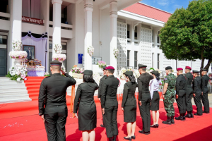 มรภ.เทพสตรี ร่วมพิธีบำเพ็ญกุศลและวางพวงมาลาถวายสักการะ พระบิดาแห่งกฎหมายไทย เนื่องในวันรพี ประจำปี 2569