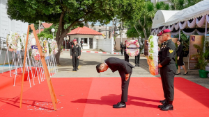 มรภ.เทพสตรี ร่วมพิธีบำเพ็ญกุศลและวางพวงมาลาถวายสักการะ พระบิดาแห่งกฎหมายไทย เนื่องในวันรพี ประจำปี 2569