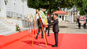 มรภ.เทพสตรี ร่วมพิธีบำเพ็ญกุศลและวางพวงมาลาถวายสักการะ พระบิดาแห่งกฎหมายไทย เนื่องในวันรพี ประจำปี 2569